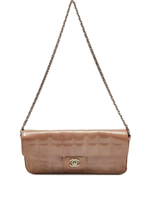 CHANEL Pre-Owned bolsa de hombro capitonada