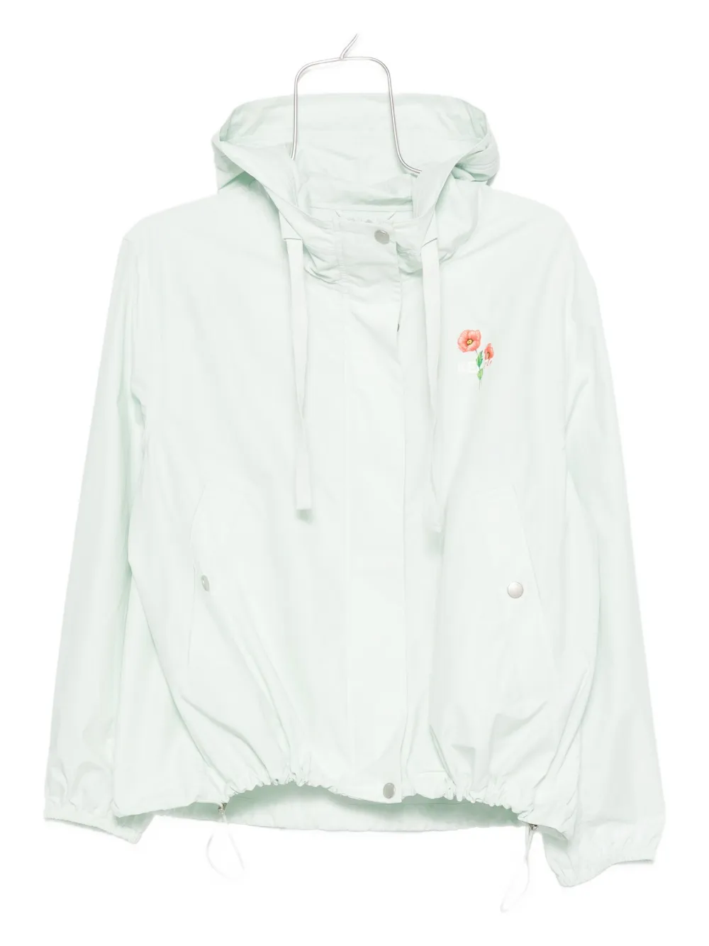 Kenzo floral-print hooded jacket | Green | Image 1
