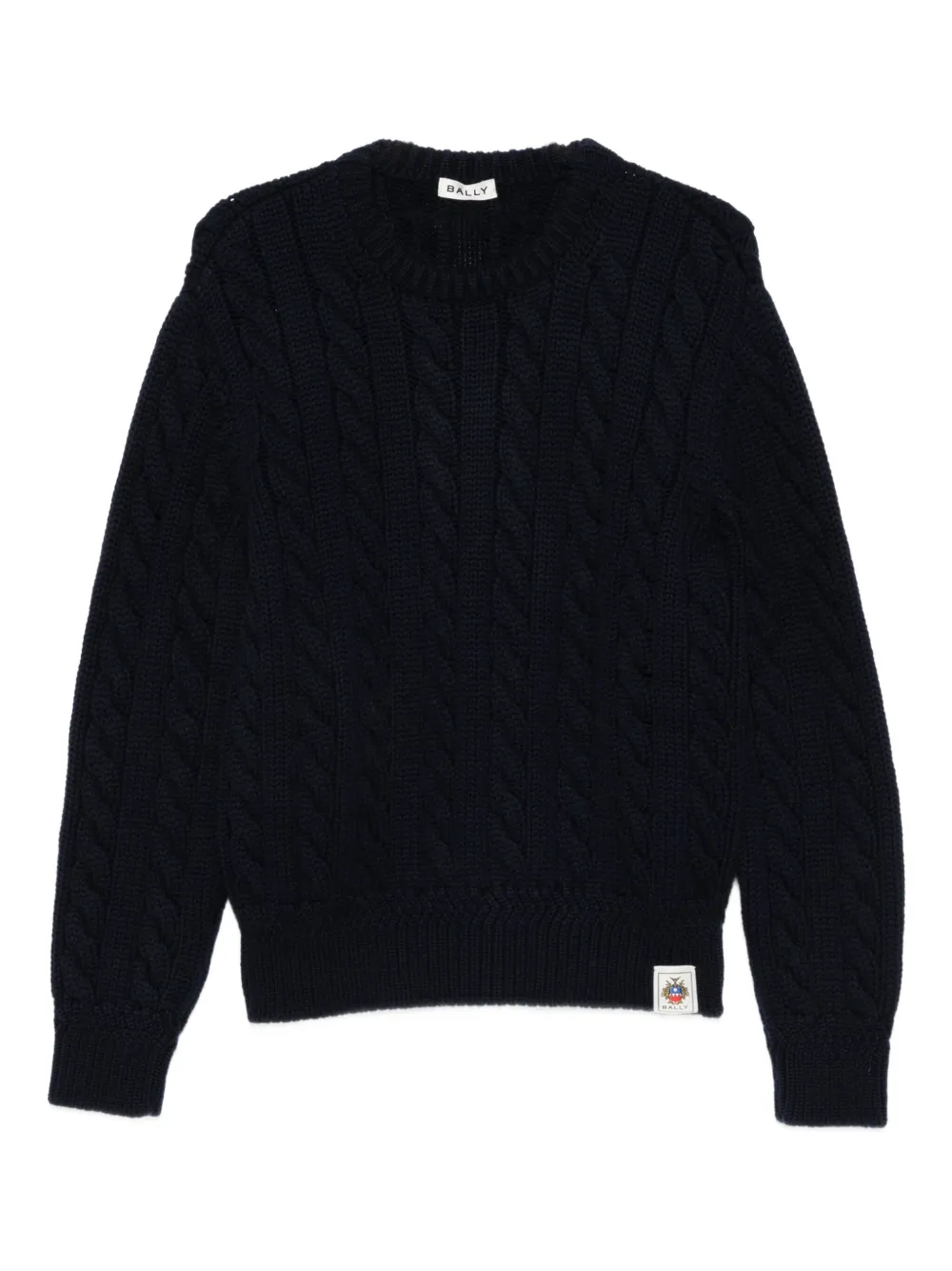 Bally cable-knit sweater | Blue | Image 1