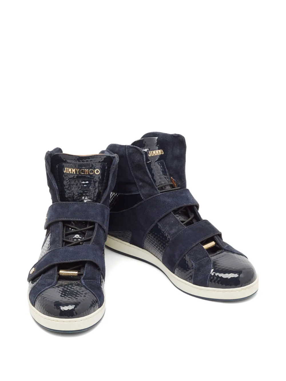 Jimmy Choo Pre-Owned panelled sneakers | Image 2
