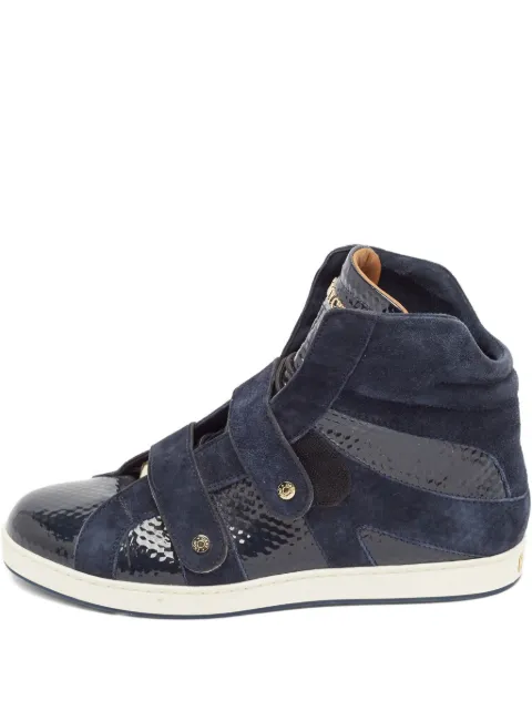 Jimmy Choo Pre-Owned panelled sneakers