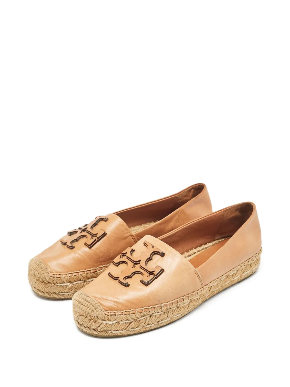 Tory Burch pre-owned Double T-motif flat espadrilles | Image 2
