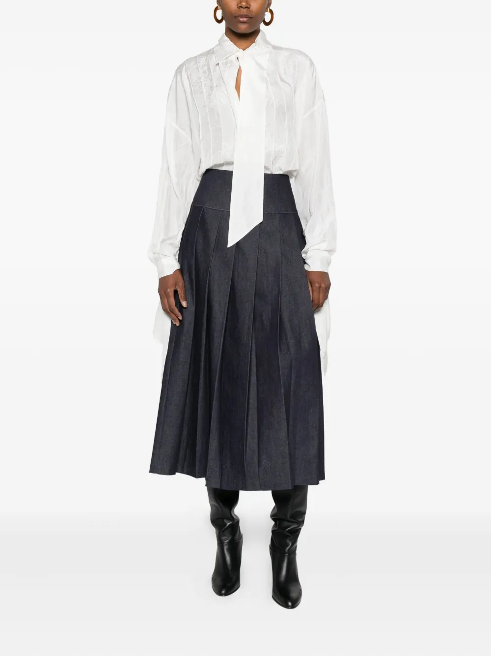 Lanvin silk blouse - Wit