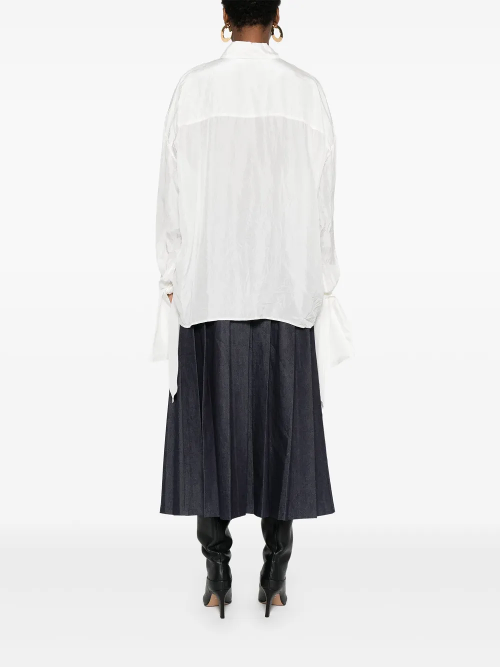 Lanvin Zijden blouse Wit