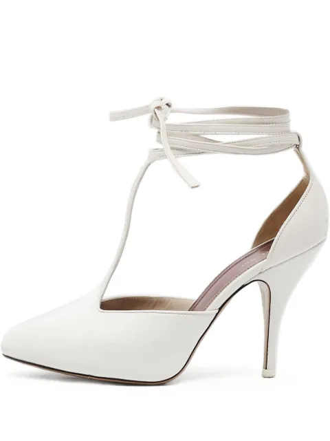 Céline Pre-Owned 100mm leather heeled sandals