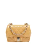 CHANEL Pre-Owned mini patent square handbag - Neutrals