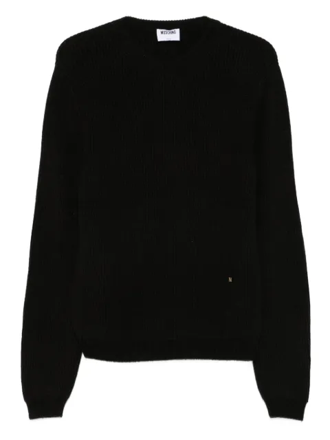 Moschino ribbed-knit sweater