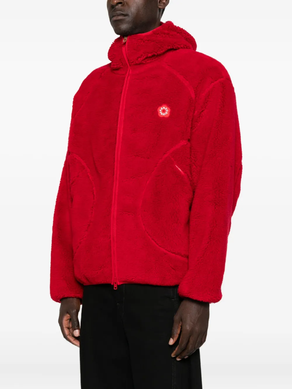 Kenzo Jack met capuchon Rood