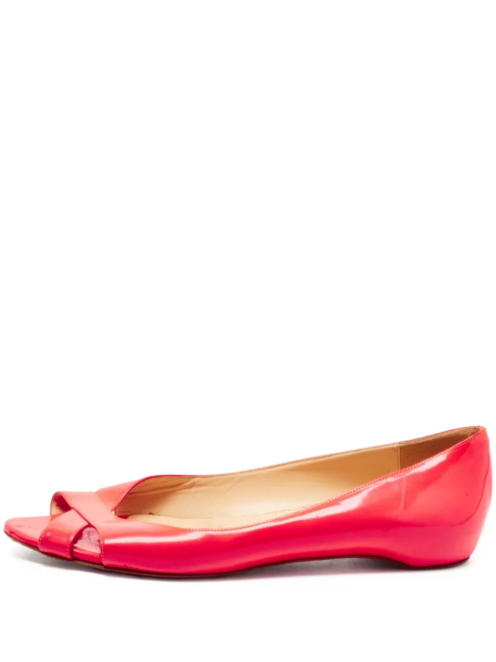 Pre-owned Christian Louboutin Patent-leather Sandals