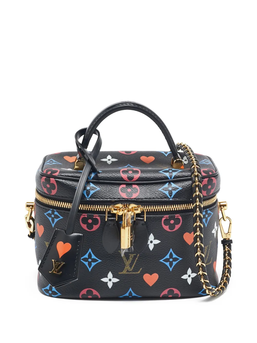 Louis Vuitton Pre-Owned Game On vanity bag | Black | Image 1
