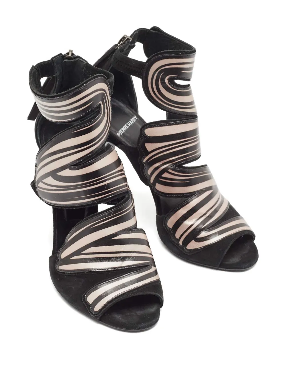Pierre Hardy Pre-owned 115mm swirl cutouts sandals | Image 2