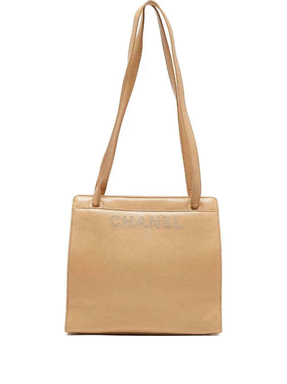 CHANEL Pre-Owned レザーショルダーバッグ - ニュートラル CHANEL Pre-Owned レザーショルダーバッグ - ニュートラル