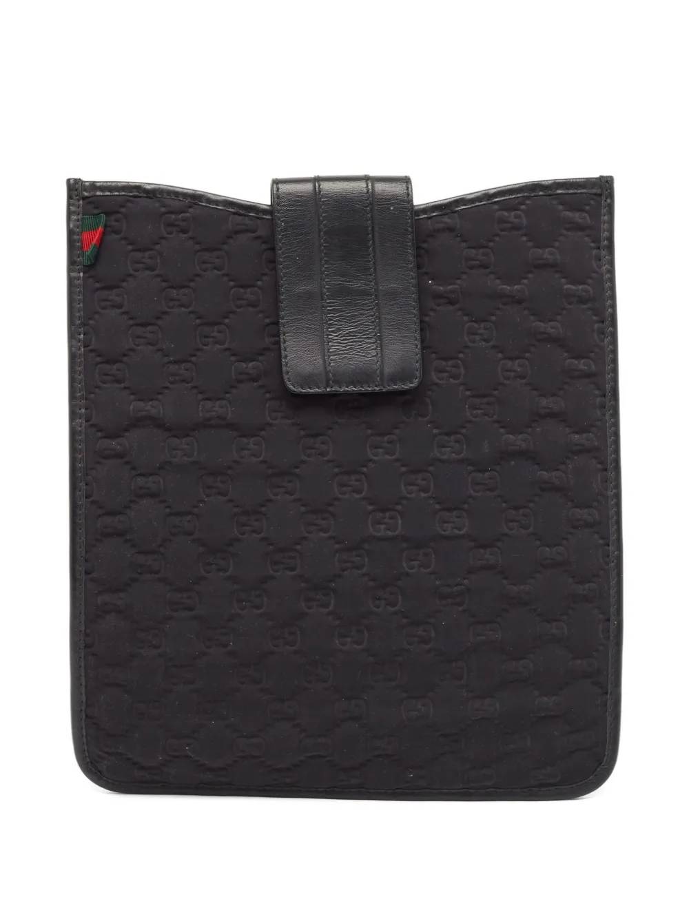 Gucci Pre-Owned GG iPad case 270x235mm - ブラック Gucci Pre-Owned GG iPad case 270x235mm - ブラック