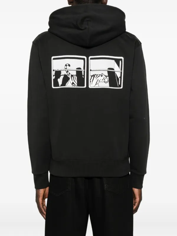 KENZO パーカー 黒 M Kenzo ジップアップ パーカー | ブラック | FARFETCH JP