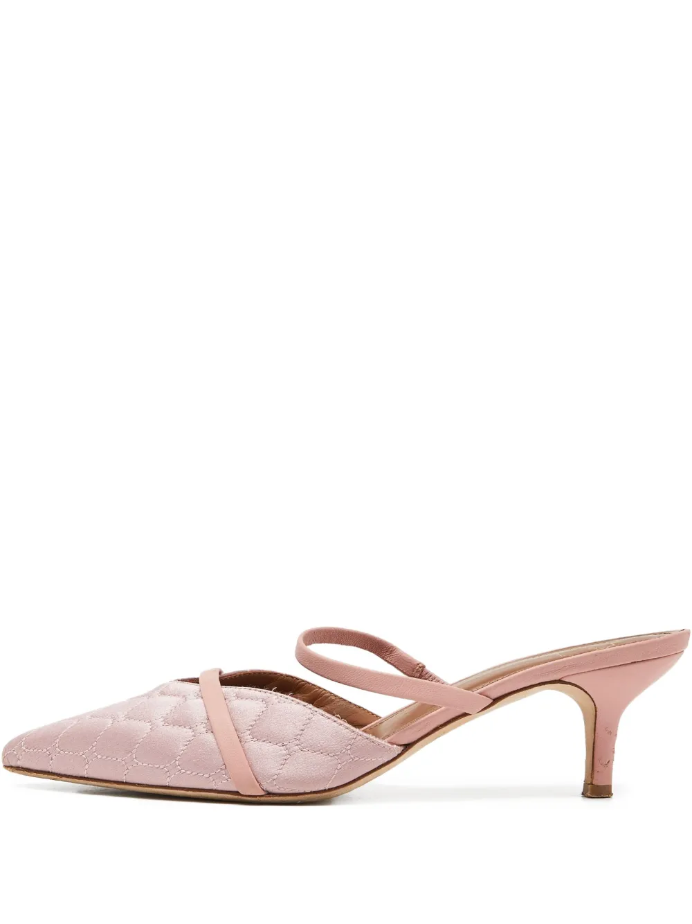 Malone Souliers pre-owned 70mm Frankie mules | Pink | Image 1
