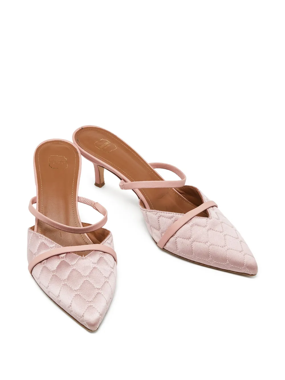 Malone Souliers pre-owned 70mm Frankie mules | Image 2