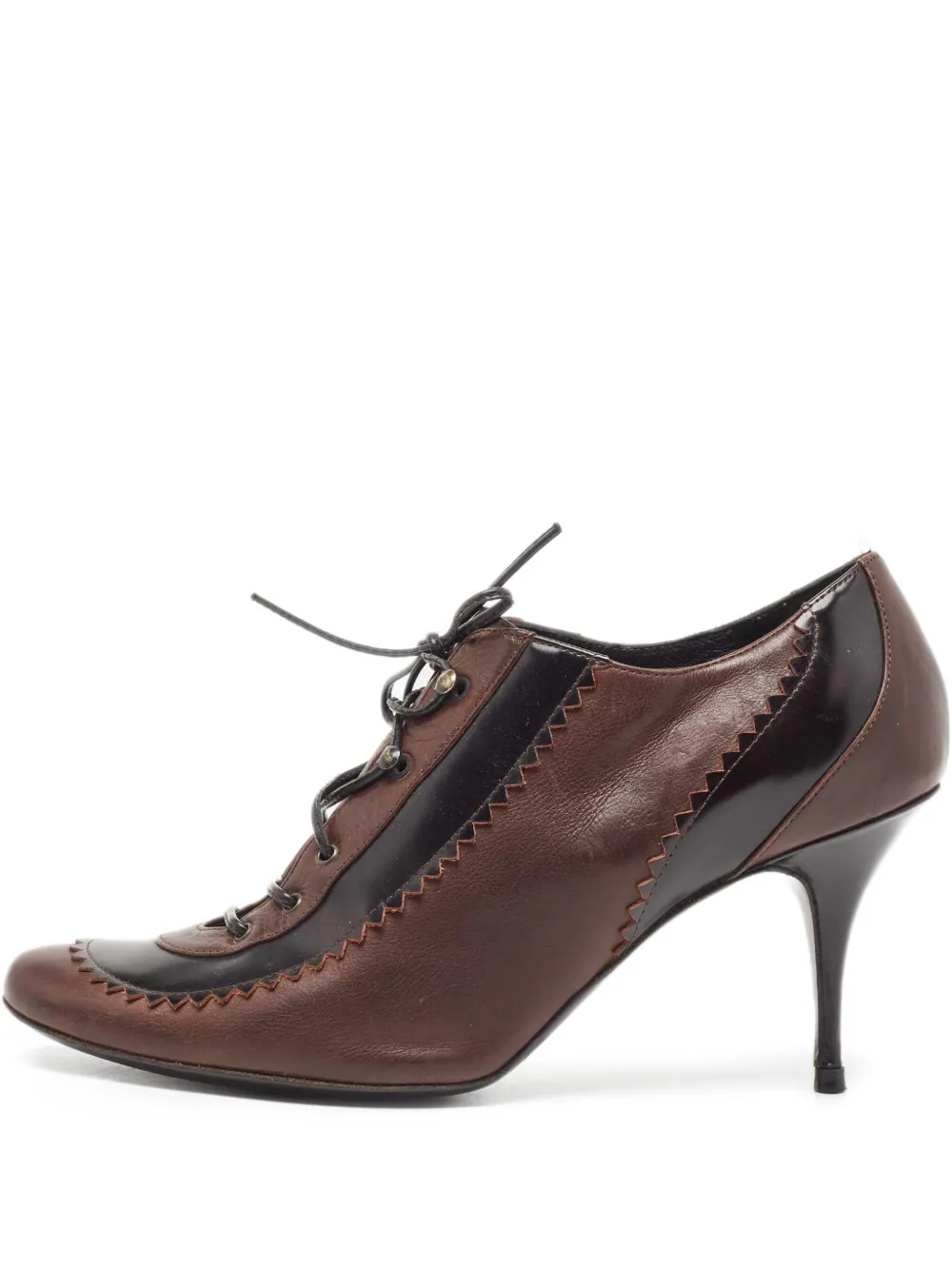Givenchy Pre-Owned 90mm panelled pumps | Brown | Image 1