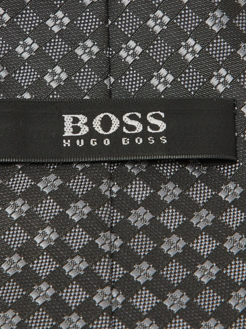 BOSS pre-owned geometric-patterned tie | Image 2