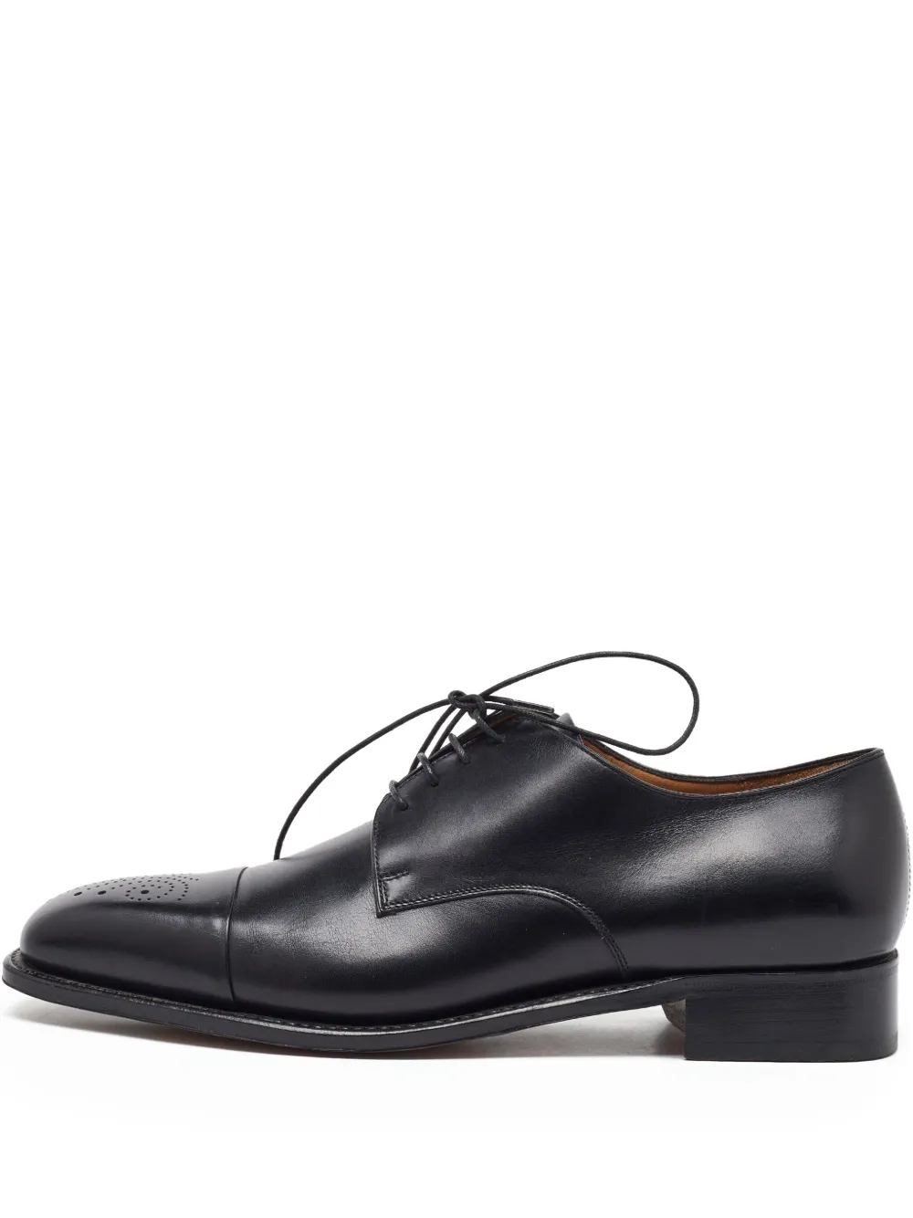Ferragamo Pre-Owned derbies en cuir | noir | Image 1