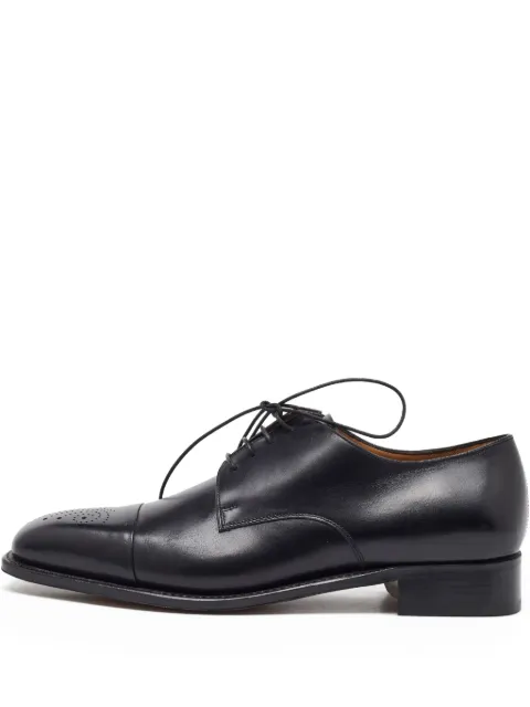 Ferragamo Pre-Owned leather derby shoes