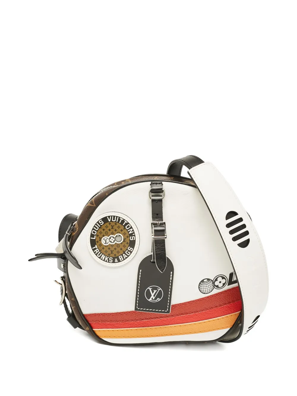 Louis Vuitton Pre-Owned Airline Boite Chapeau Souple ショルダーバッグ - ホワイト Louis Vuitton Pre-Owned Airline Boite Chapeau Souple ショルダーバッグ - ホワイト
