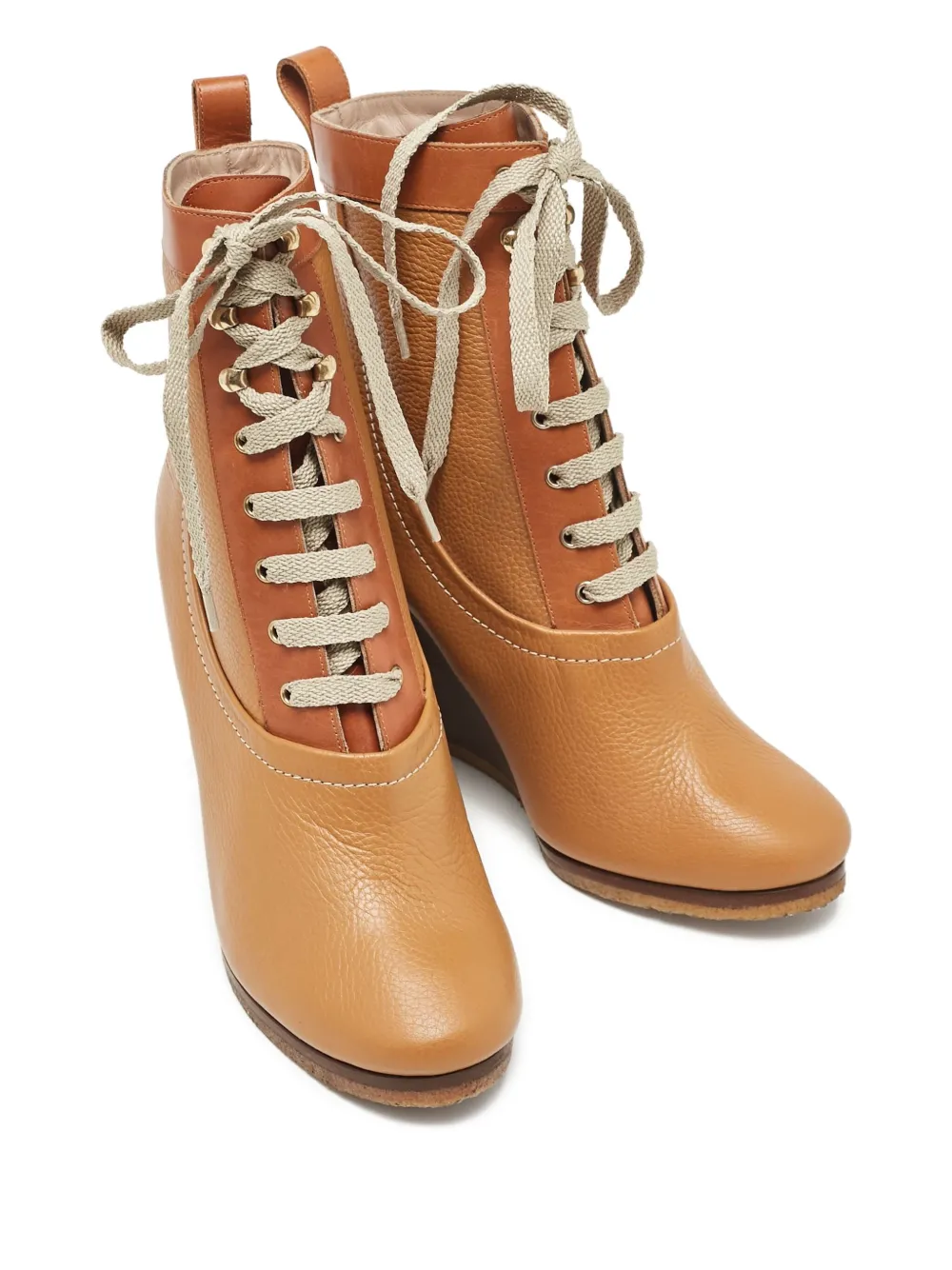 Chloé Pre-Owned bottines en cuir 10 mm | Image 2