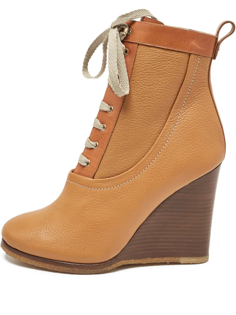 Chloé Pre-Owned bottines en cuir 10 mm | marron | Image 1
