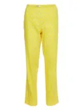 Moschino Pre-Owned polka dot trousers - Yellow
