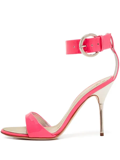 Giuseppe Zanotti sandalias de archivo con tacón de 100mm