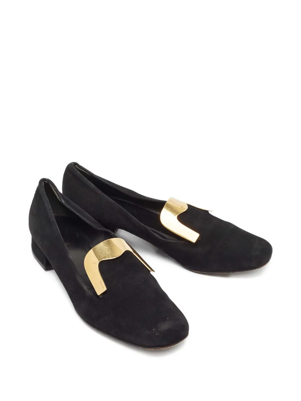 Gucci Pre-Owned Alma loafers - Zwart
