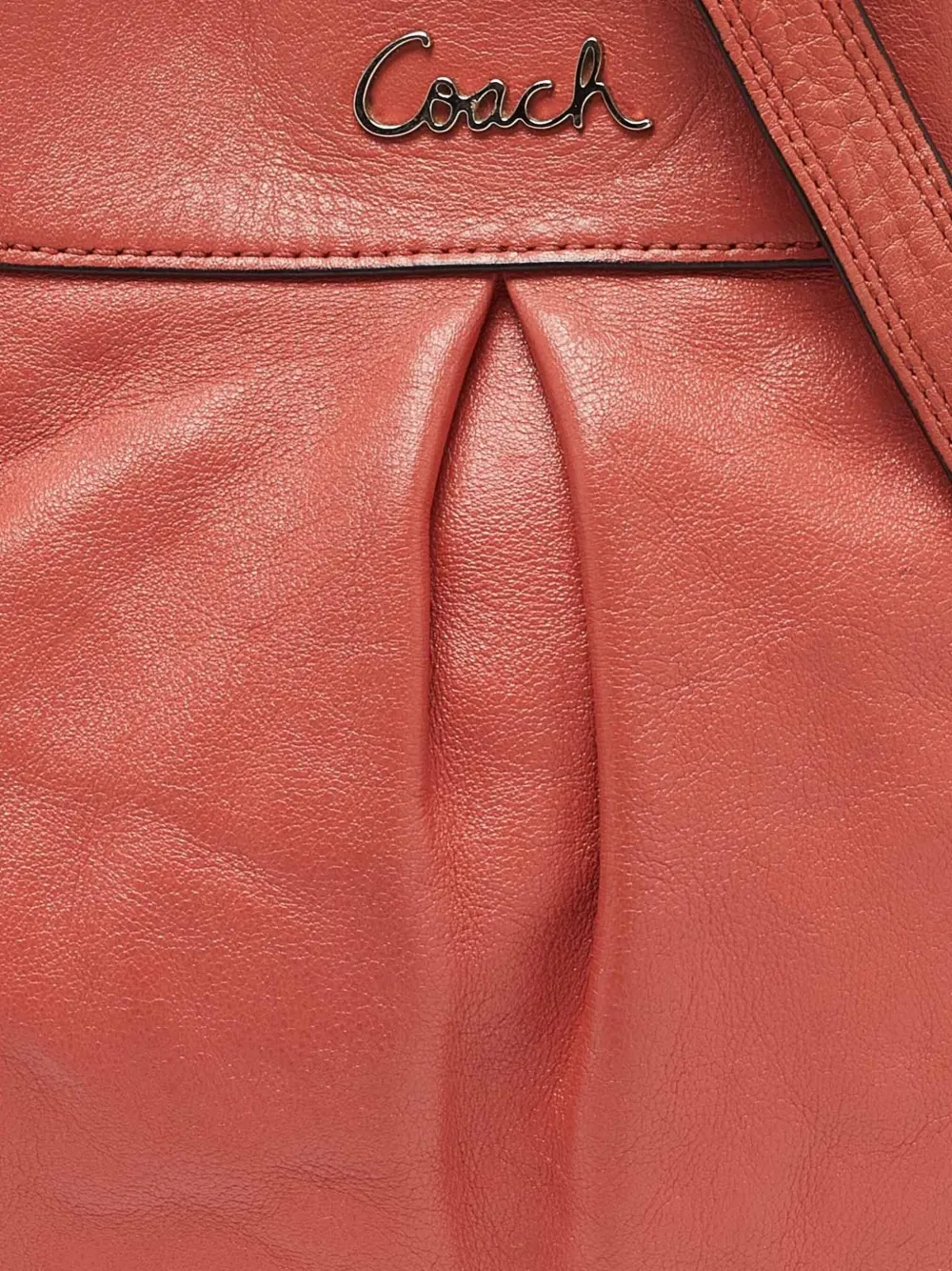 Coach Vintage Ashley leren crossbodytas Oranje