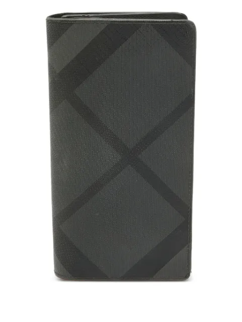 Burberry Pre-Owned Checked bi-fold wallet
