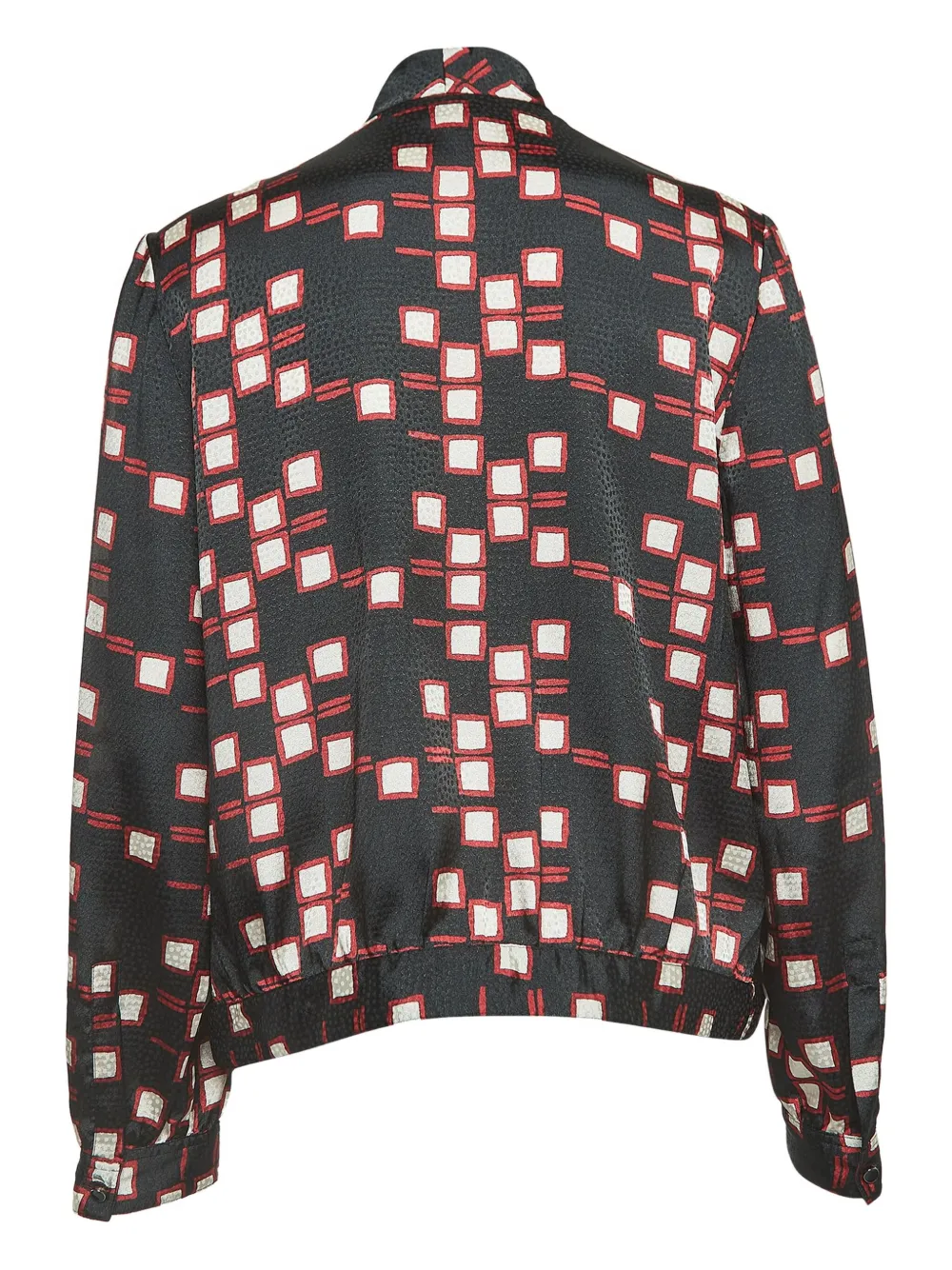 Emporio Armani Pre-Owned geometric-pattern blouse | Image 2