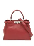 Fendi Pre-Owned Peekaboo tote bag - Red