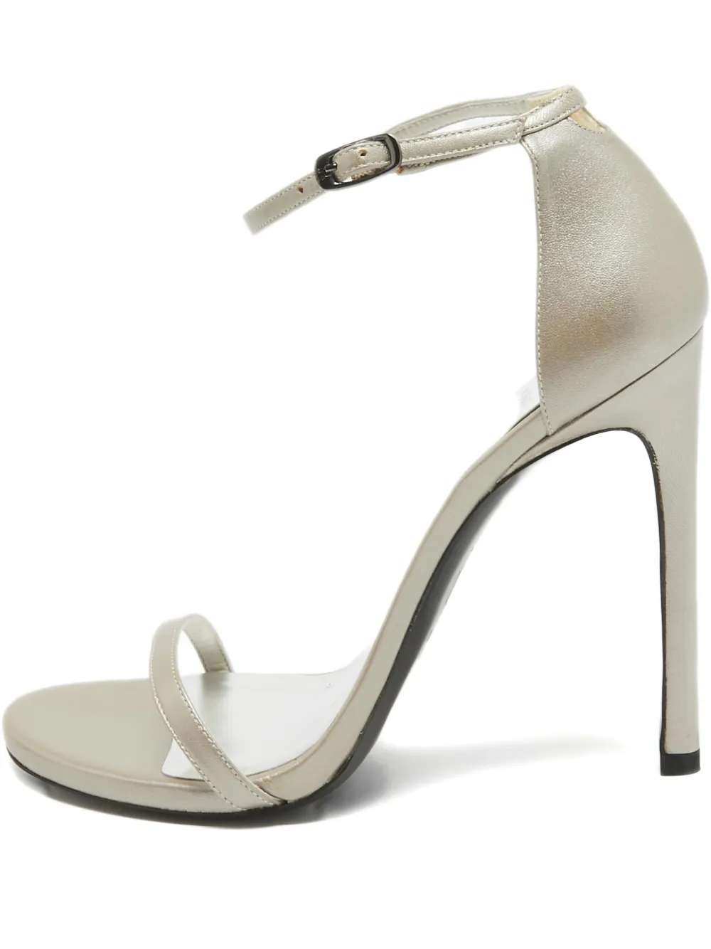 Stuart Weitzman 2024 120mm leather sandals | Grey | Image 1