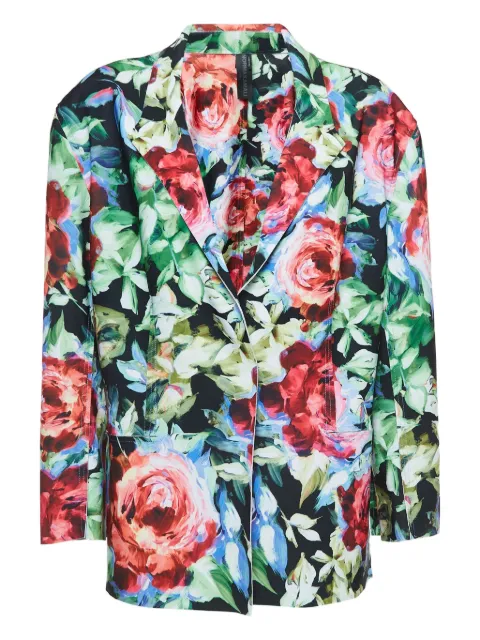 Norma Kamali Vintage floral-print blazer