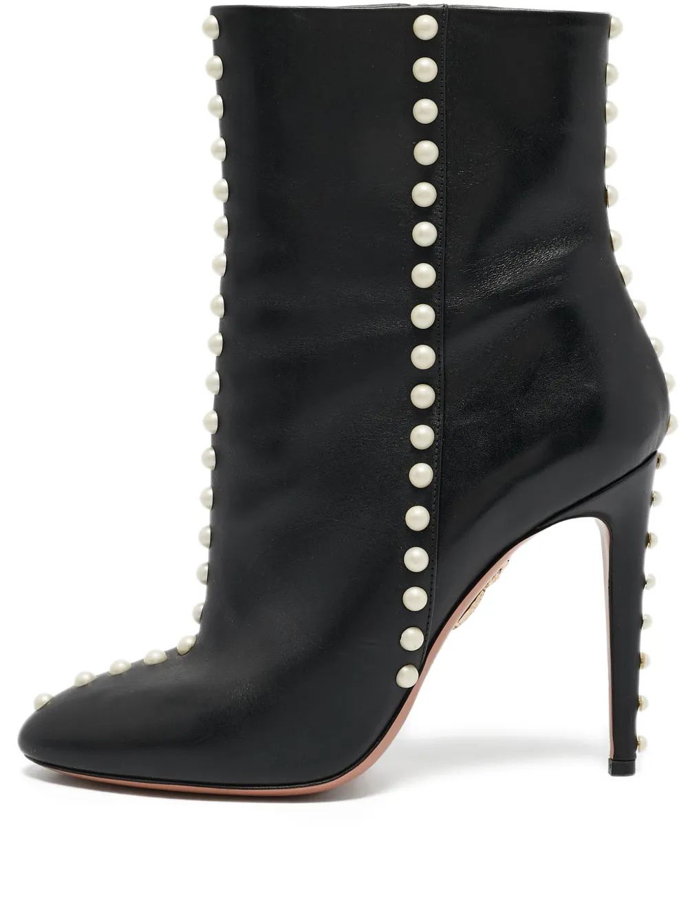 Aquazzura pre-owned 110mm Follie ankle boots | Black | Image 1