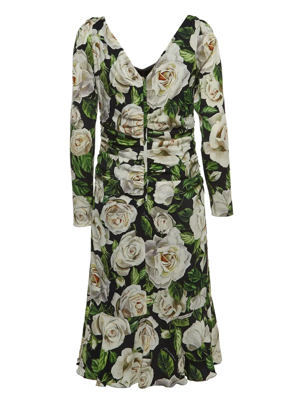 Dolce & Gabbana Pre-Owned floral-print midi dress | Image 2
