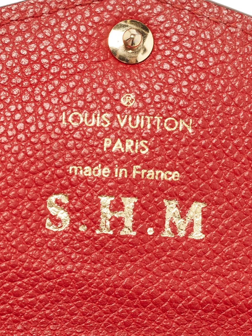 Pre-owned Louis Vuitton Empreinte-leather Key Pouch