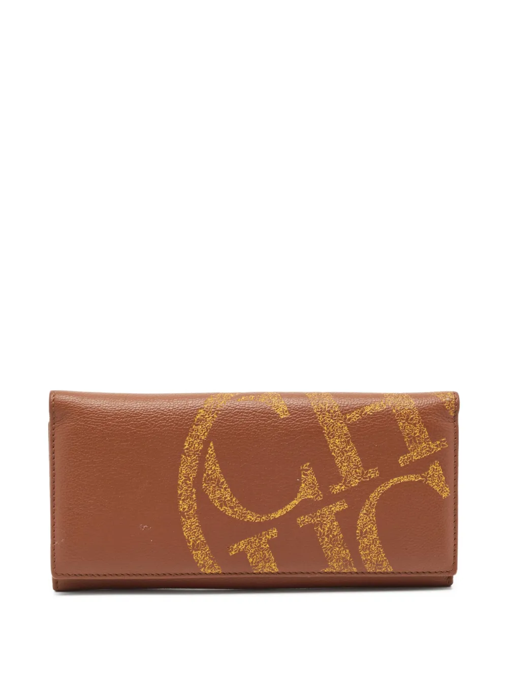 Carolina Herrera Vintage leather wallet | Brown | Image 1
