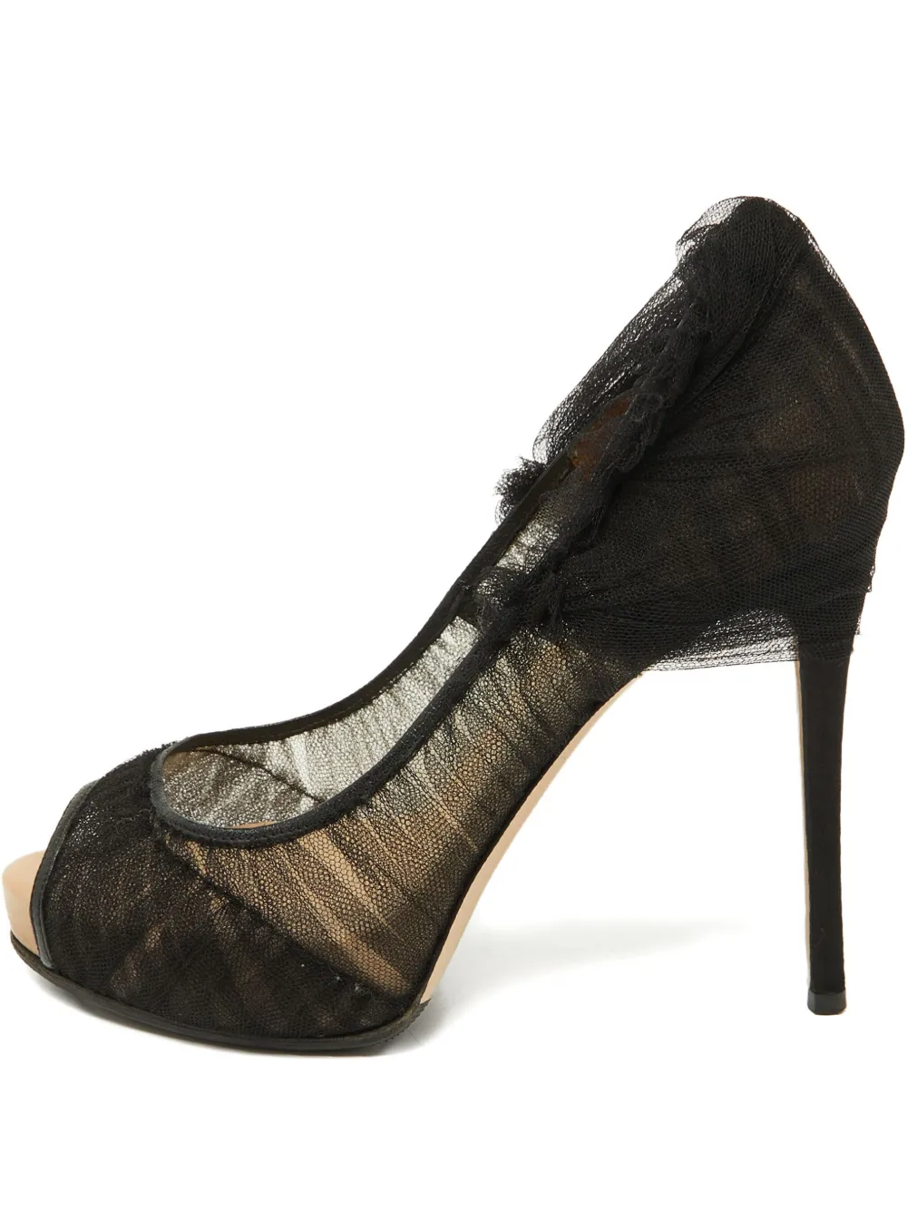 Pre-owned Valentino Garavani 120mm Leather Heeled Pumps