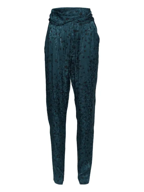 Chloé Pre-Owned butterfly-pattern trousers