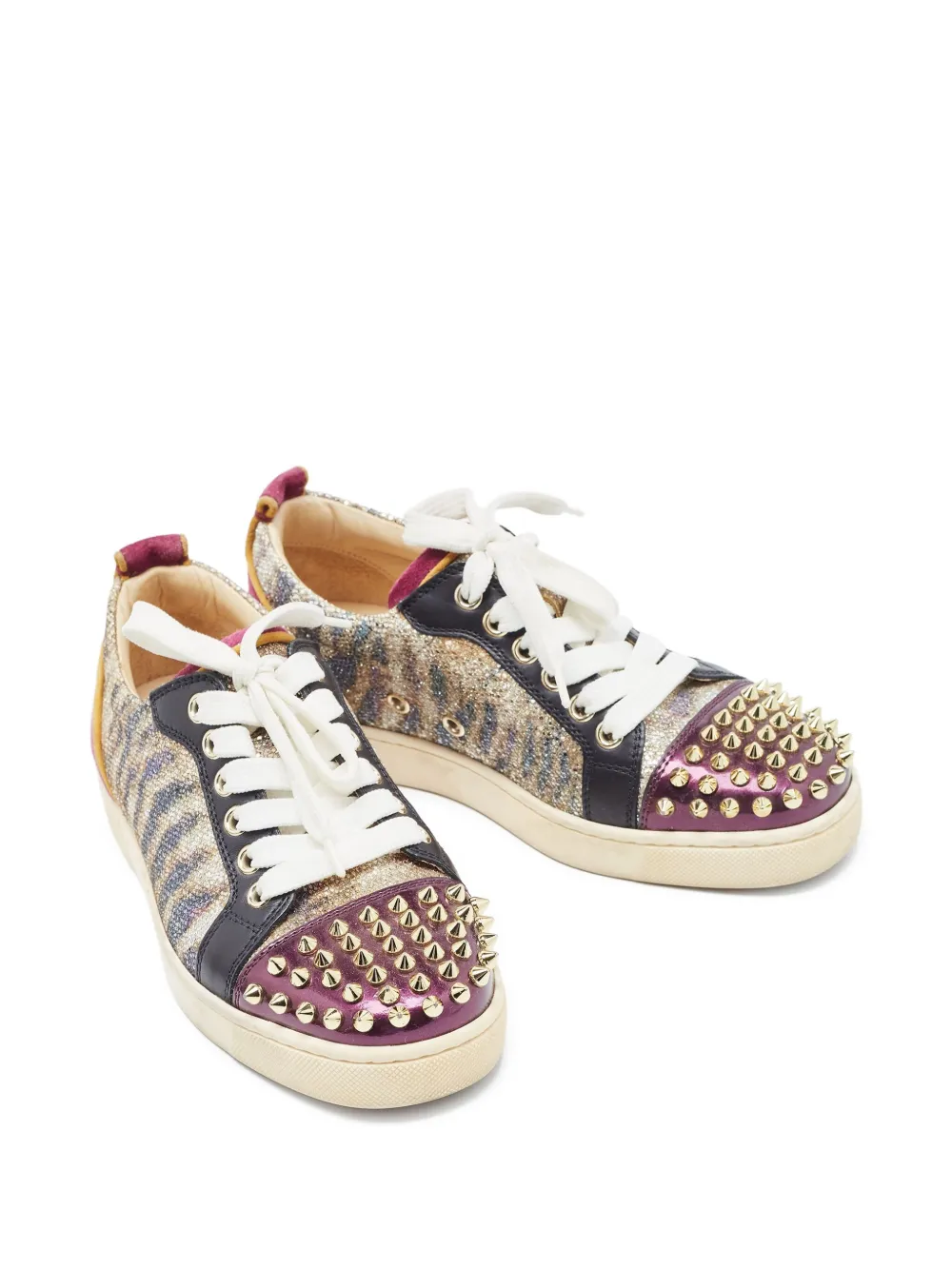 Christian Louboutin Pre-Owned tenis con apliques | Image 2