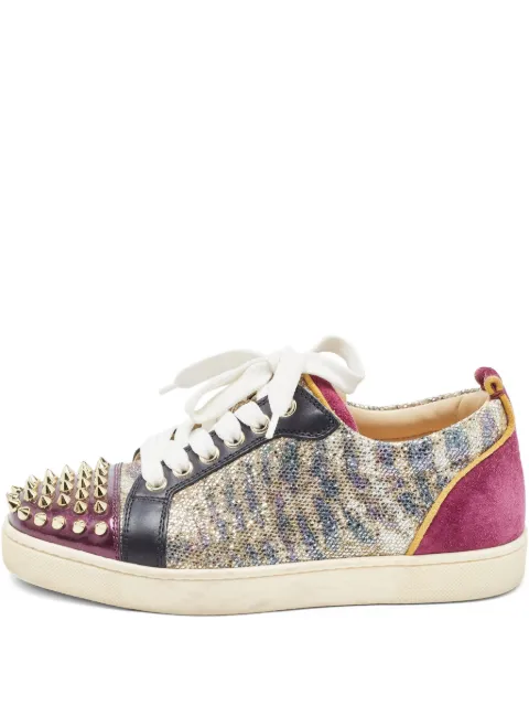 Christian Louboutin Pre-Owned spike stud-detail sneakers