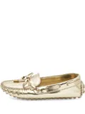 Louis Vuitton Pre-Owned Gloria loafers - Gold