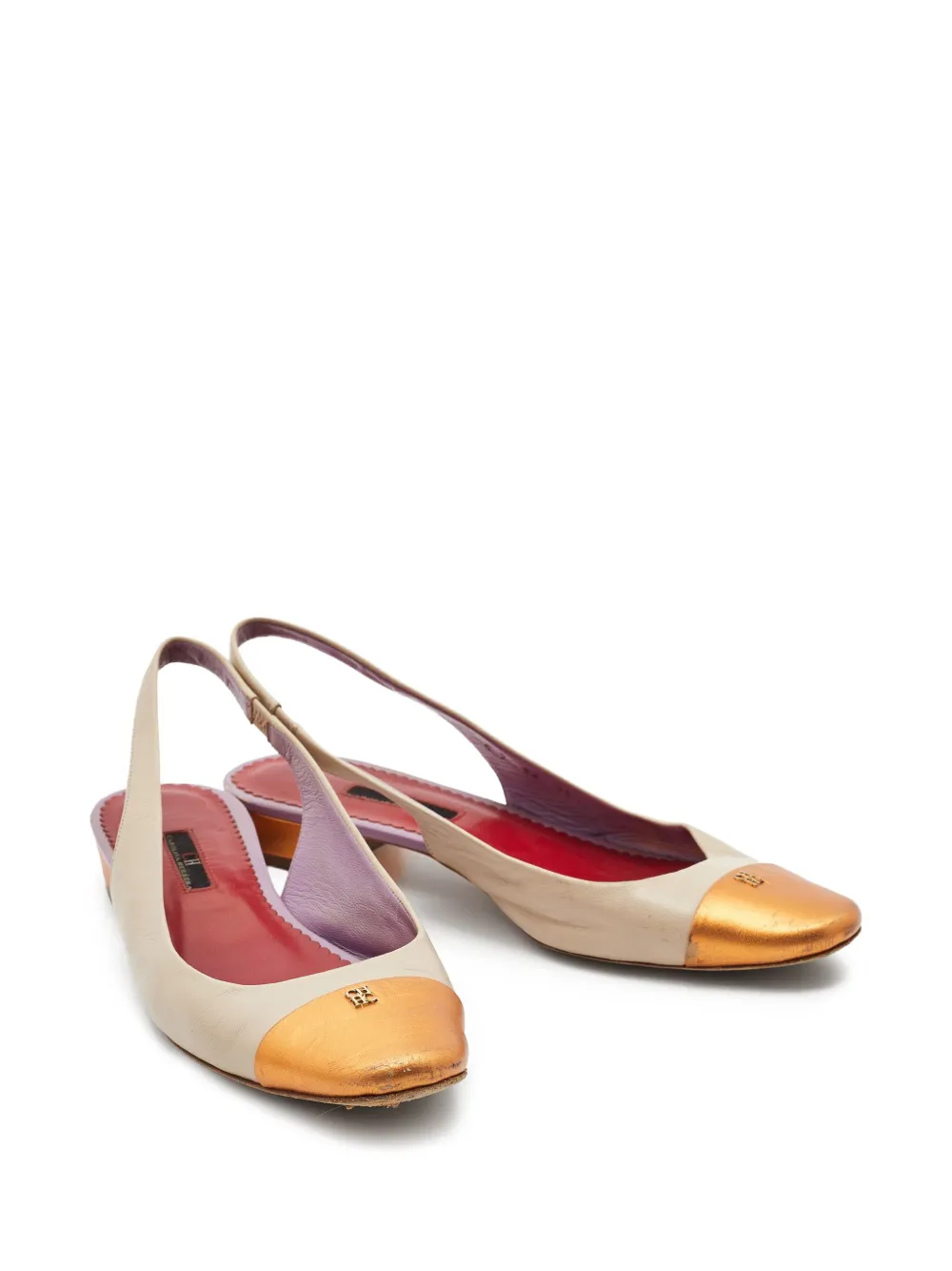 Carolina Herrera Vintage slingback flat pumps | Image 2