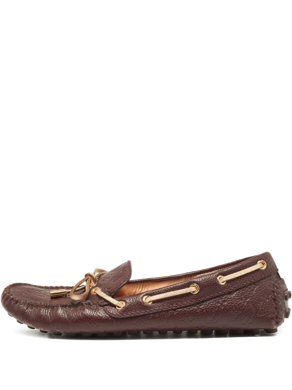 Louis Vuitton Pre-Owned Gloria loafers - Rot