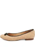 Tory Burch pre-owned Marion ballet flats - Neutrals