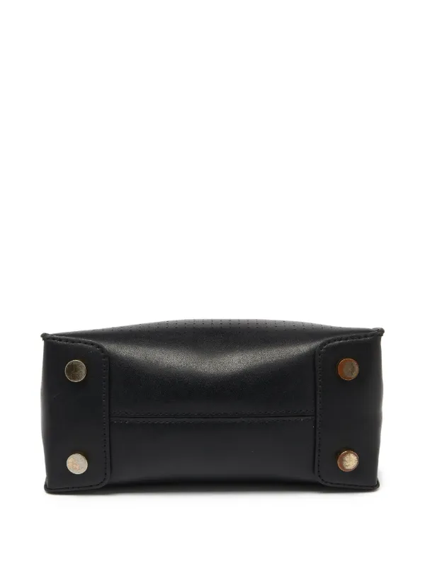 Michael Kors Vintage Leather Tote Bag | Black | FARFETCH CA