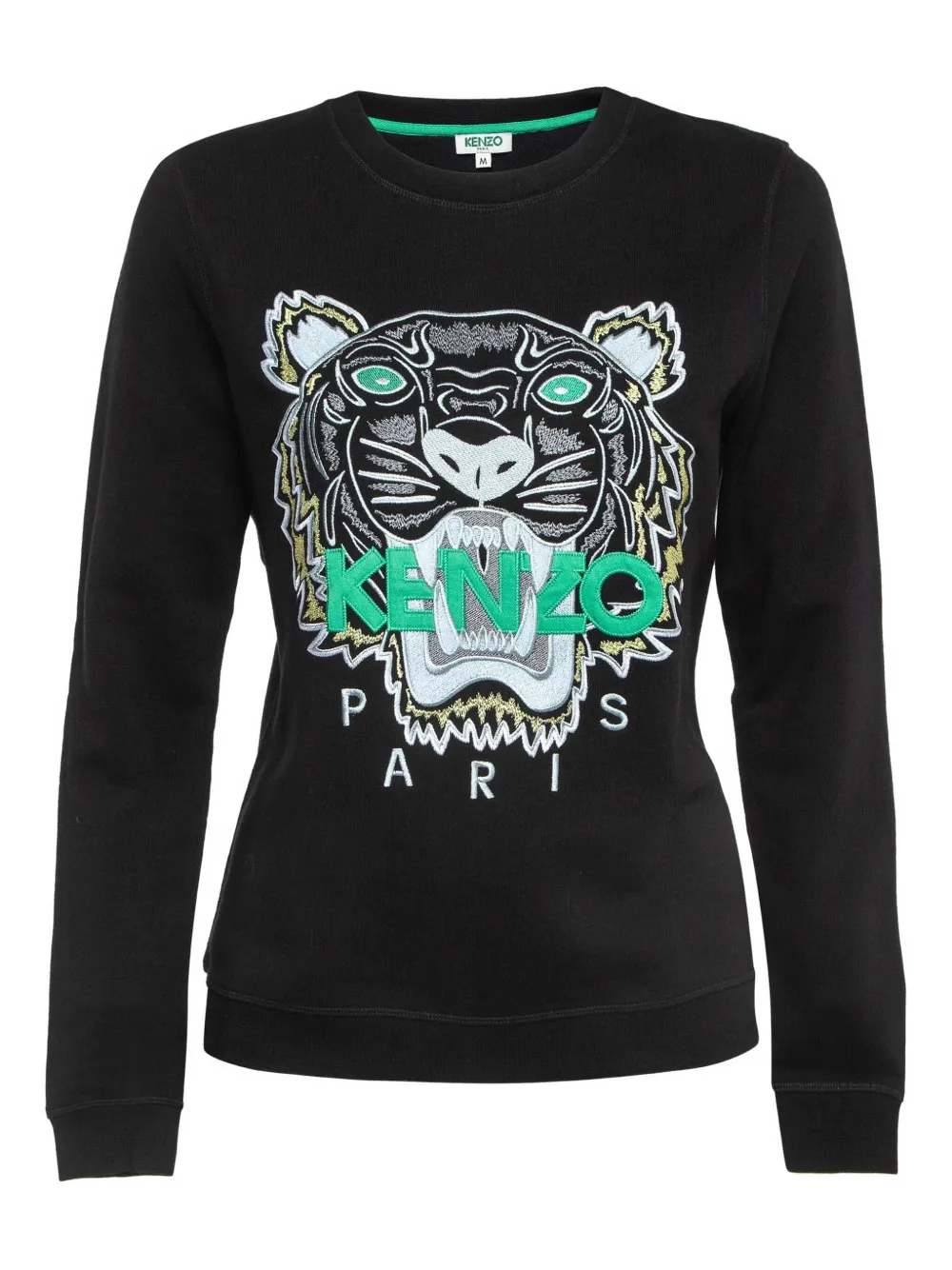 Pre-owned Kenzo Logo-embroidered Sweatshirt